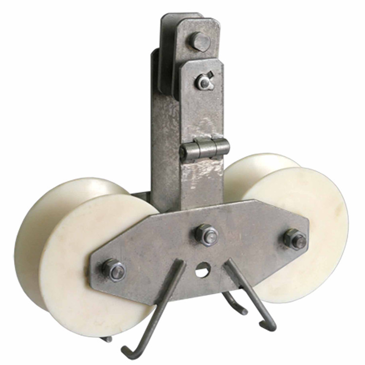 雙輪寬槽放線滑輪